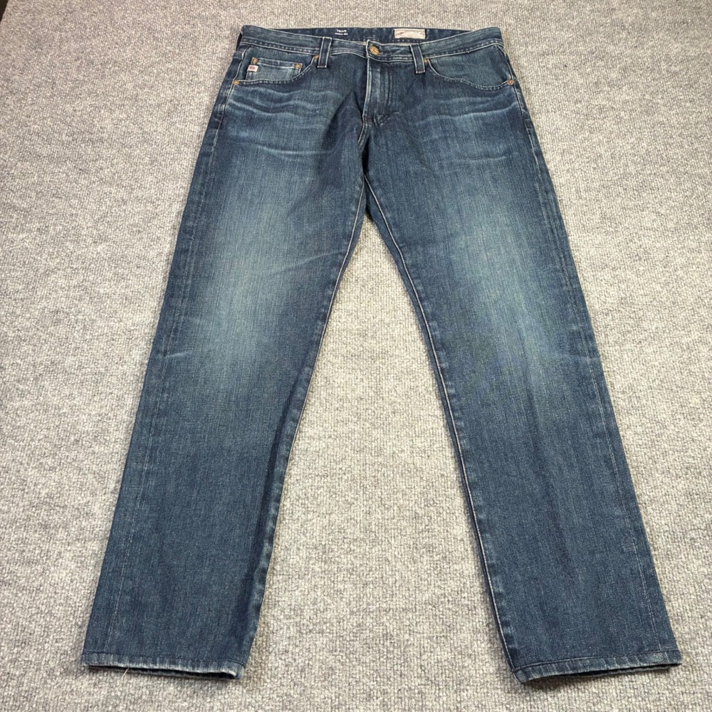 AG Adriano Goldschmied Tellis Jeans Mens 31x31 Blue Denim 360 Modern Slim